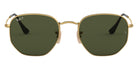 Ray-Ban® Hexagonal RB3548N RB3548N 003/02 51 - Silver with Blue Polarized lenses Sunglasses