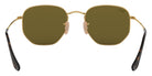 Ray-Ban® Hexagonal RB3548N RB3548N 91233M 48 - Arista with Blue Gradient Gray lenses Sunglasses
