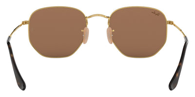 Ray-Ban® Hexagonal RB3548N RB3548N 912443 51 - Arista with Brown Gradient Gray lenses Sunglasses