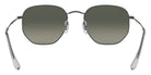 Ray-Ban® Hexagonal RB3548N RB3548N 002/58 51 - Black with G-15 Green Polarized lenses Sunglasses