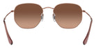 Ray-Ban® Hexagonal RB3548N RB3548N 91310X 54 - Copper with Evolve Light Pink lenses Sunglasses