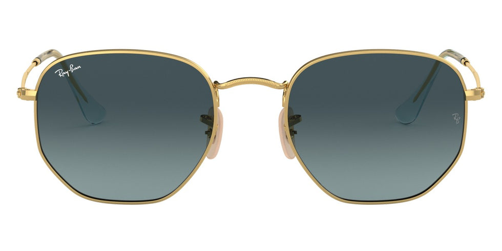 Ray-Ban® Hexagonal RB3548N RB3548N 004/71 51 - Gunmetal with Light Gray Gradient Dark Gray lenses Sunglasses