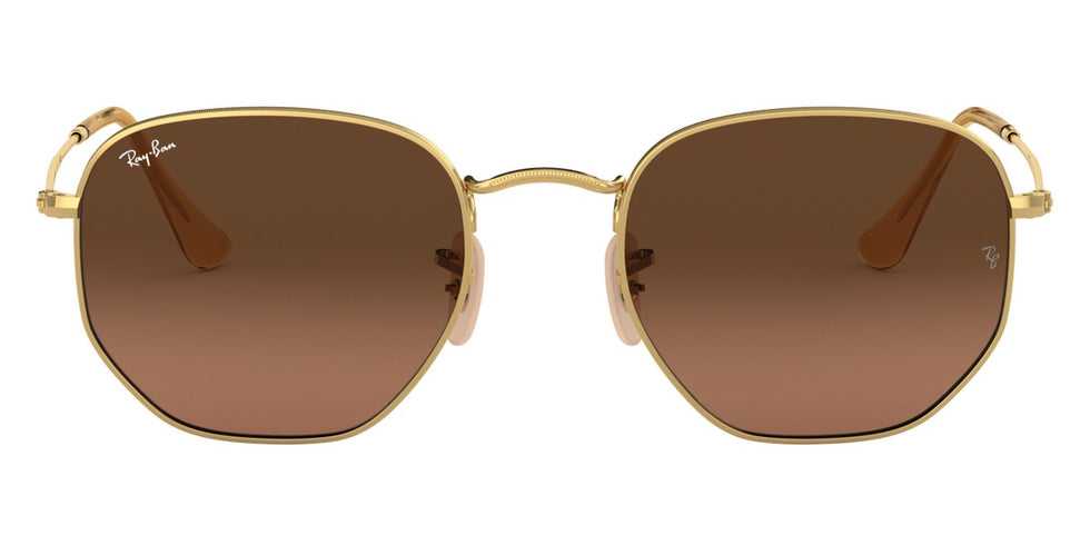 Ray-Ban® Hexagonal RB3548N RB3548N 004/71 54 - Gunmetal with Light Gray Gradient Dark Gray lenses Sunglasses