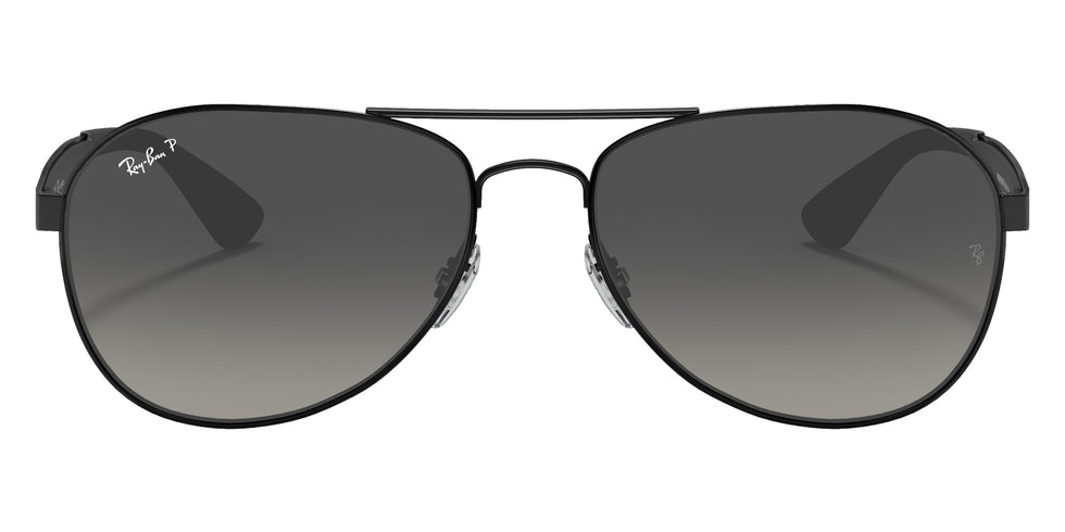 Ray-Ban® RB3549 RB3549 002/T3 61 Sunglasses - Black