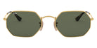 Ray-Ban® Octagonal RB3556N RB3556N 001 53 - Arista with G-15 Green lenses Sunglasses