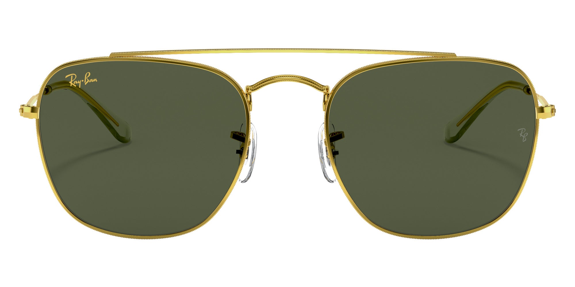 Ray-Ban® RB3557 RB3557 919631 51 Sunglasses - Gold