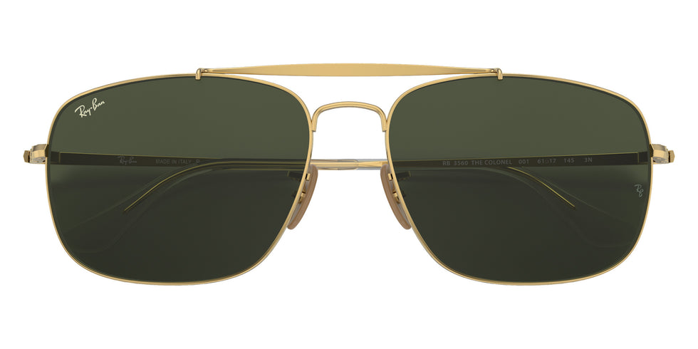 Ray-Ban® RB3560 RB3560 001 61 Sunglasses - Arista Gold