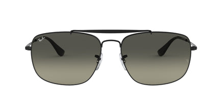 Ray-Ban® THE COLONEL 0RB3560 RB3560 002/71 61 - Black with Light Gray Gradient Dark Gray lenses Sunglasses