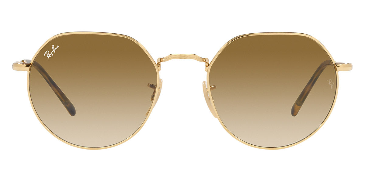 Ray-Ban® Jack RB3565 RB3565 002/GE 51 - Black with Pink Gradient Blue lenses Sunglasses
