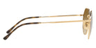 Ray-Ban® Jack RB3565 RB3565 001/GD 51 - Arista with Clear Gradient Blue lenses Sunglasses
