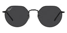 Ray-Ban® Jack RB3565 RB3565 001/51 55 - Gold with Brown lenses Sunglasses