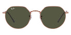 Ray-Ban® Jack RB3565 RB3565 001/51 51 - Arista with Clear Gradient Brown lenses Sunglasses