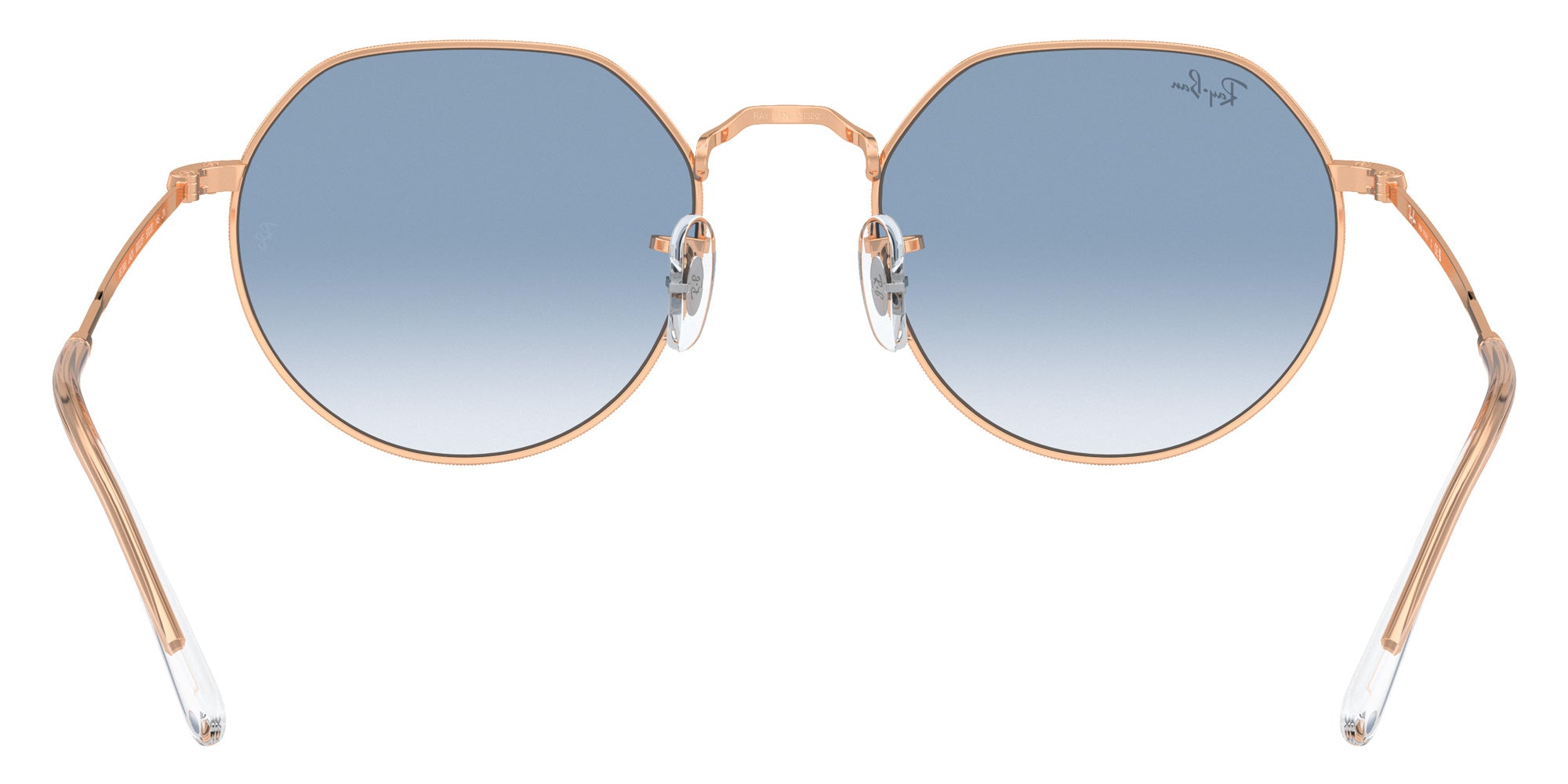 Ray-Ban® RB3565 RB3565 92023F 53 Sunglasses - Rose Gold