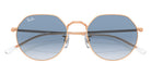 Ray-Ban® RB3565 RB3565 92023F 53 Sunglasses - Rose Gold