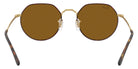 Ray-Ban® RB3565 RB3565 927533 55 Sunglasses - Matte Arista Gold