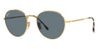 Ray-Ban® David RB3582 RB3582 001/3R 53 - Arista with Dark Blue Polarized lenses Sunglasses