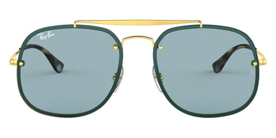 Ray-Ban® BLAZE THE GENERAL 0RB3583N RB3583N 917380 58 - Gold with Blue lenses Sunglasses