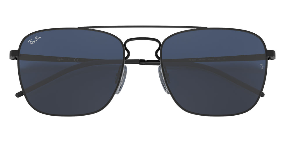 Ray-Ban® RB3588 RB3588 901480 55 Sunglasses - Black