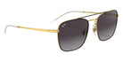 Ray-Ban® RB3588 RB3588 90548G 55 Sunglasses - Black On Gold