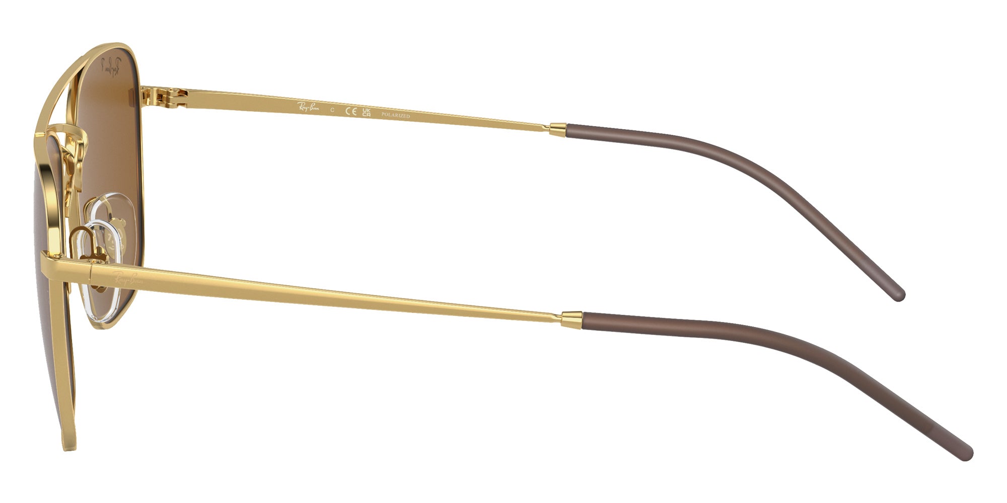 Ray-Ban® RB3588 RB3588 925083 55 Sunglasses - Arista Gold