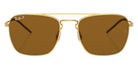 Ray-Ban® RB3588 RB3588 925083 55 Sunglasses - Arista Gold