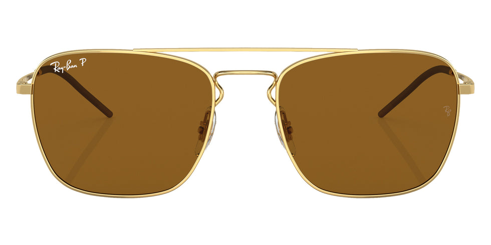 Ray-Ban® RB3588 RB3588 925083 55 Sunglasses - Arista Gold