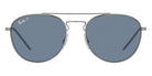 Ray-Ban® RB3589 RB3589 92492V 55 - Gunmetal with Dark Blue Polarized lenses Sunglasses