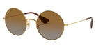 Ray-Ban® RB3592 RB3592 001/T5 55 Sunglasses - Arista Gold