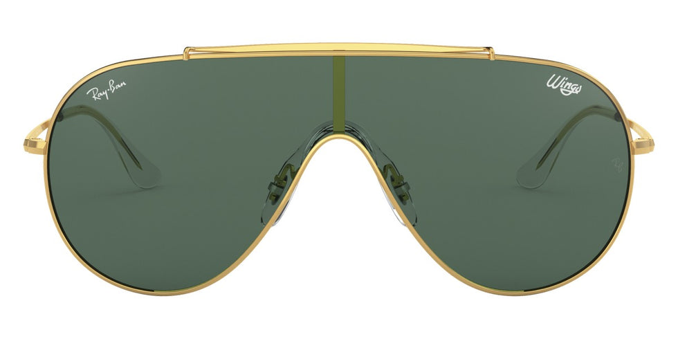 Ray-Ban® Wings RB3597 RB3597 905071 33 - Arista with Dark Green lenses Sunglasses