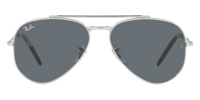 Ray-Ban® NEW AVIATOR 0RB3625 RB3625 003/R5 62 - Silver with Blue lenses Sunglasses