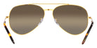 Ray-Ban® New Aviator RB3625 RB3625 92023F 62 - Rose Gold with Clear Gradient Blue lenses Sunglasses