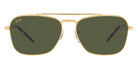 Ray-Ban® New Caravan RB3636 RB3636 9196G5 55 - Legend Gold with Polarized Clear Gradient Dark Brown lenses Sunglasses