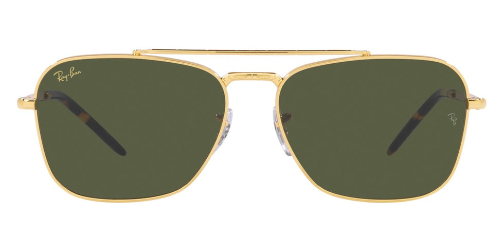 Ray-Ban® New Caravan RB3636 RB3636 9196G5 55 - Legend Gold with Polarized Clear Gradient Dark Brown lenses Sunglasses