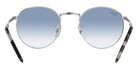 Ray-Ban® New Round RB3637 RB3637 9196G4 53 - Legend Gold with Polarized Clear Gradient Dark Green lenses Sunglasses