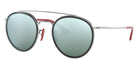Ray-Ban® RB3647M RB3647M F03130 51 Sunglasses - Silver