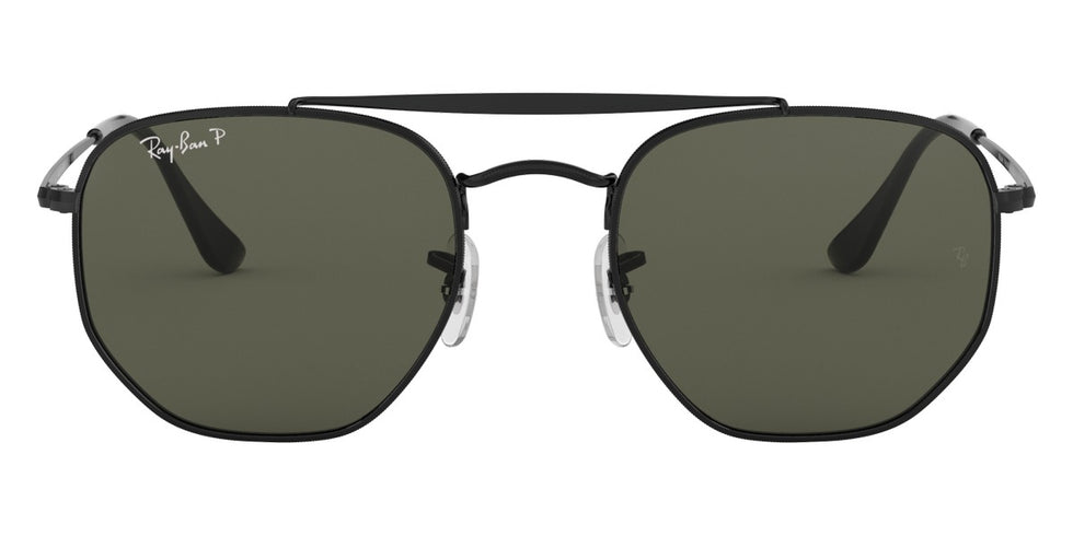 Ray-Ban® The Marshal RB3648 RB3648 002/71 54 - Black with Light Gray Gradient Dark Gray lenses Sunglasses