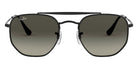 Ray-Ban® The Marshal RB3648 RB3648 001 54 - Arista with G-15 Green lenses Sunglasses