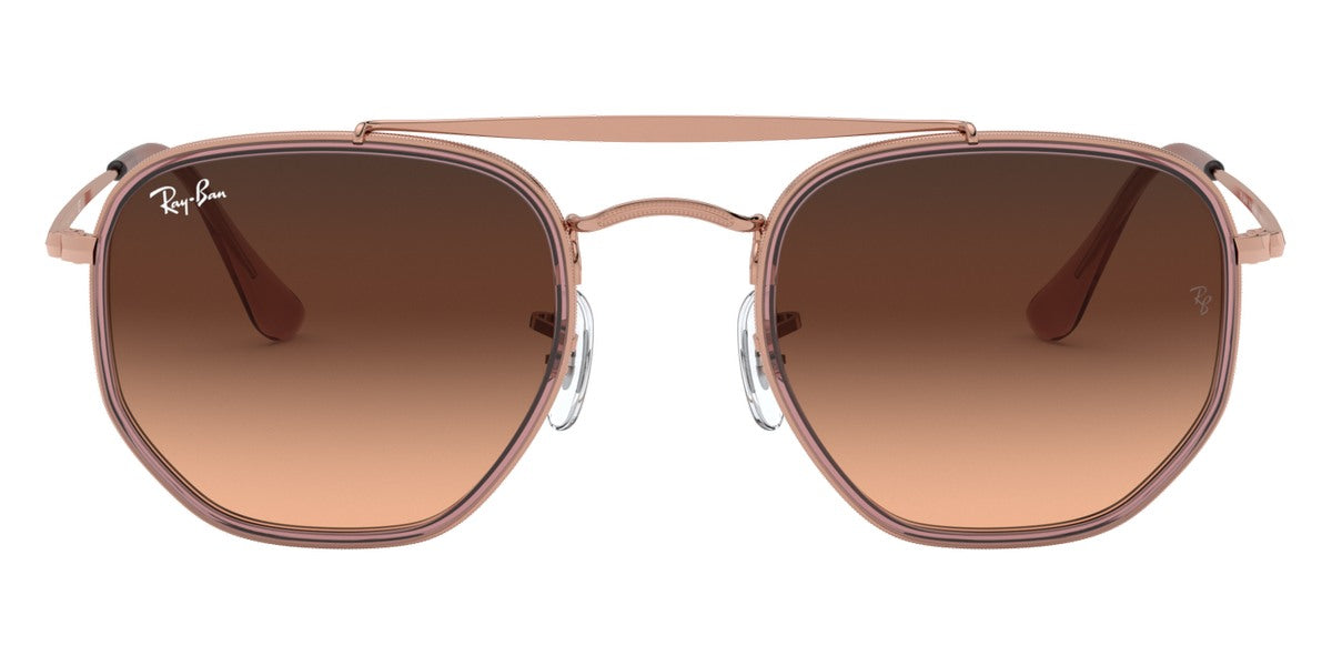 Ray-Ban® THE MARSHAL II 0RB3648M RB3648M 9069A5 52 - Copper with Pink Gradient Brown lenses Sunglasses