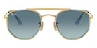 Ray-Ban® The Marshal Ii RB3648M RB3648M 91233M 52 - Arista with Blue Gradient Gray lenses Sunglasses