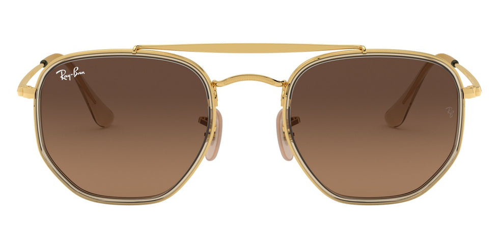Ray-Ban® The Marshal Ii RB3648M RB3648M 912443 52 - Arista with Light Brown Gradient Black lenses Sunglasses