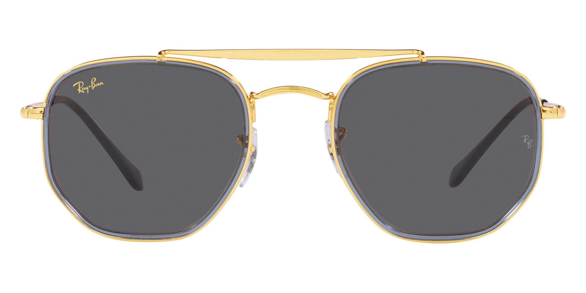 Ray-Ban® The Marshal Ii RB3648M RB3648M 9240B1 52 - Legend Gold with Dark Gray lenses Sunglasses