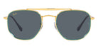 Ray-Ban® The Marshal Ii RB3648M RB3648M 9241R5 52 - Legend Gold with Blue lenses Sunglasses