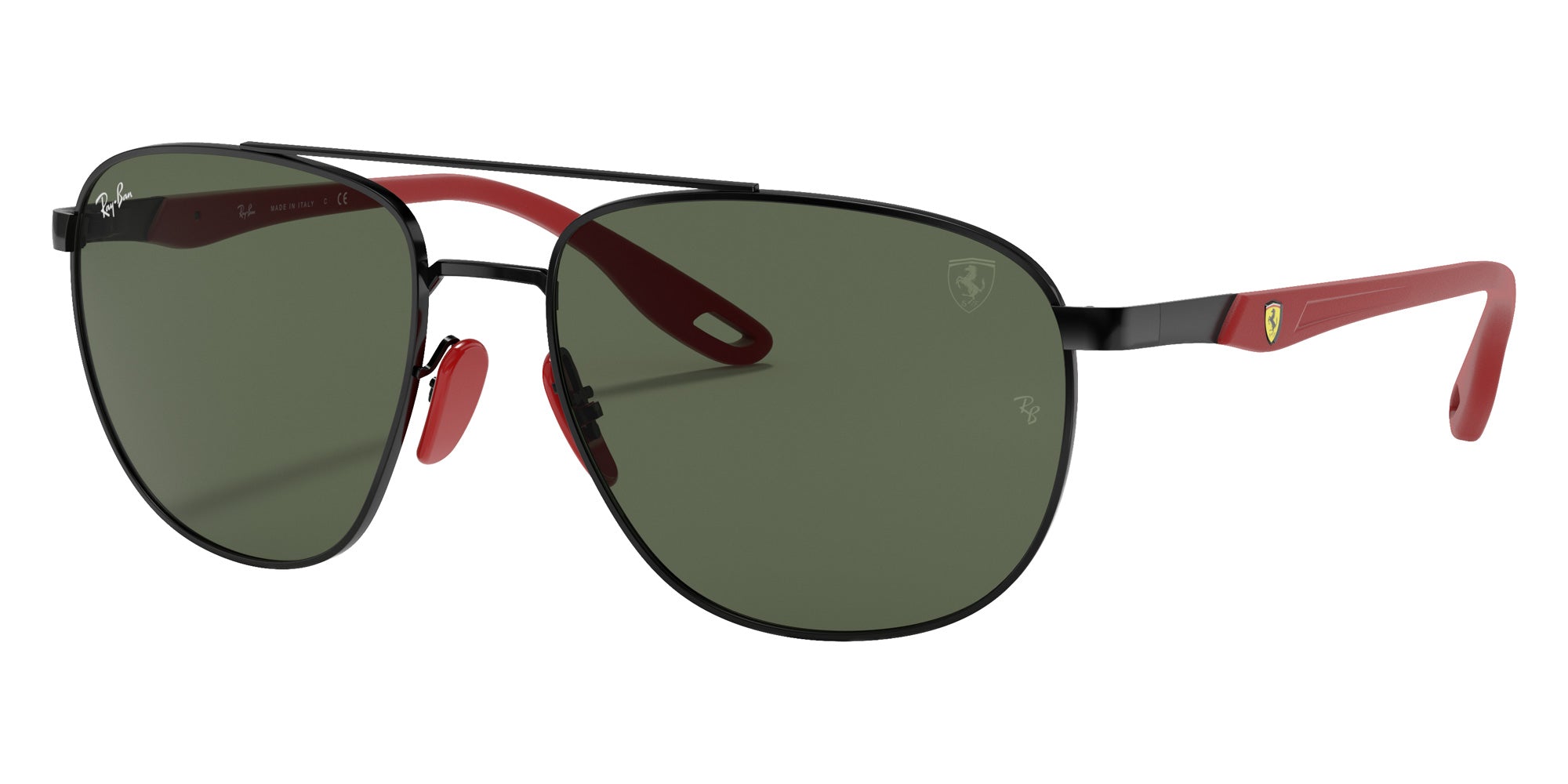 Ray-Ban® RB3659M RB3659M F02871 57 Sunglasses - Black