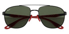 Ray-Ban® RB3659M RB3659M F02871 57 Sunglasses - Black