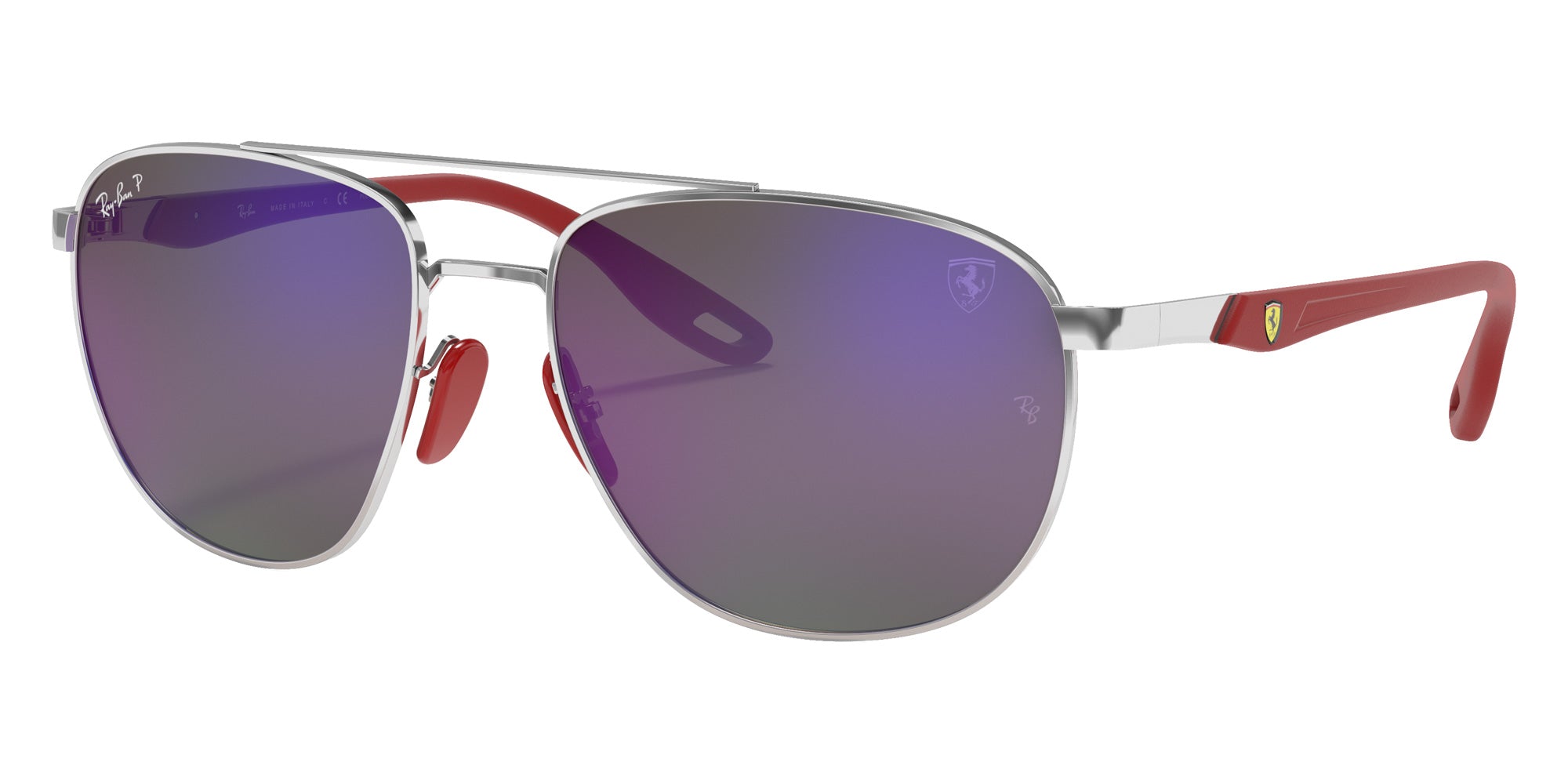 Ray-Ban® RB3659M RB3659M F031H0 57 Sunglasses - Silver
