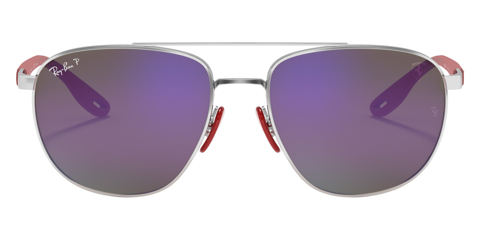 Ray-Ban® RB3659M RB3659M F031H0 57 Sunglasses - Silver