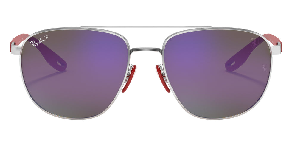 Ray-Ban® RB3659M RB3659M F031H0 57 Sunglasses - Silver