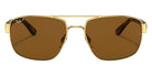 Ray-Ban® RB3663 RB3663 001/57 60 Sunglasses - Gold
