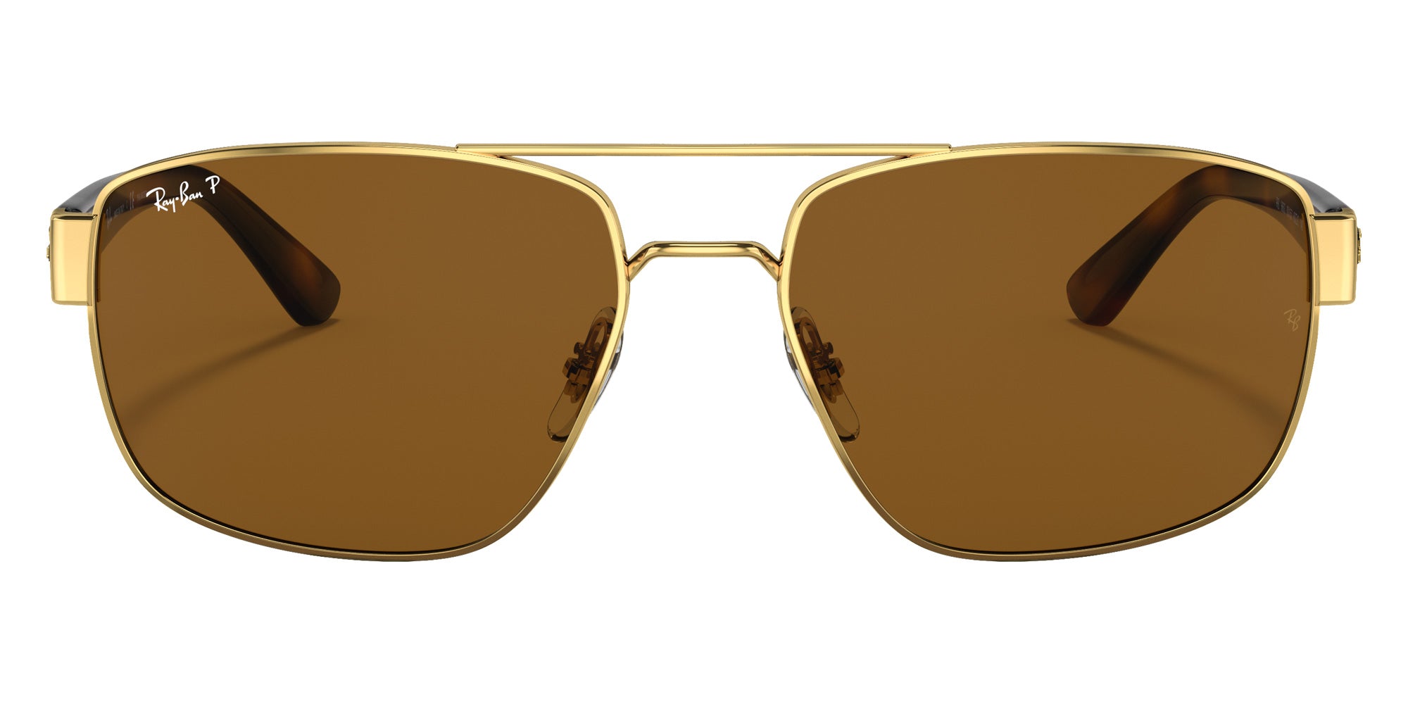 Ray-Ban® RB3663 RB3663 001/57 60 Sunglasses - Gold