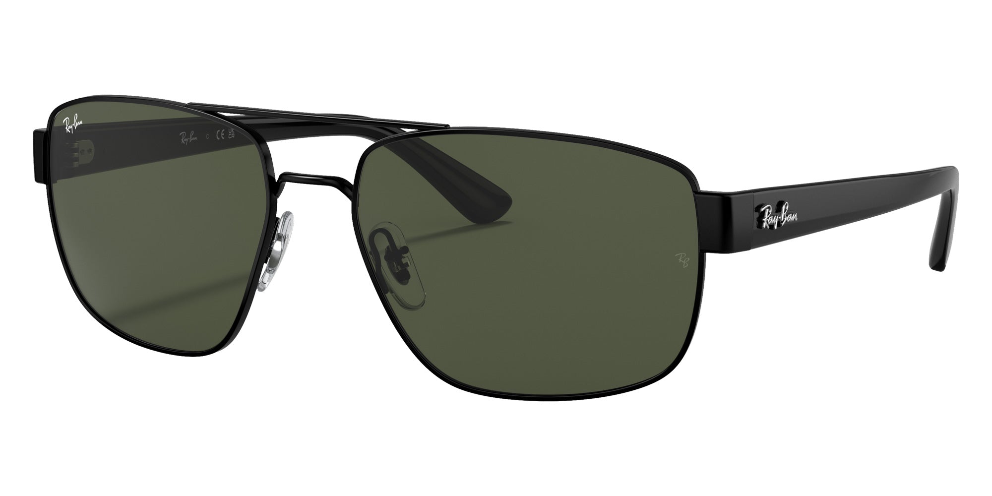 Ray-Ban® RB3663 RB3663 002/31 60 Sunglasses - Black